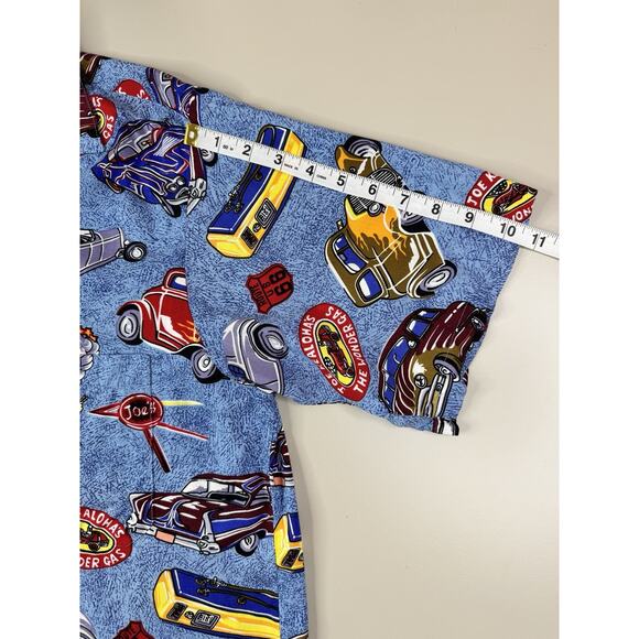 VTG Reyn Spooner Joe Kealoha's Hawaiian Shirt Mens M Tiki Aloha Hotrod Gasser - Picture 4 of 10